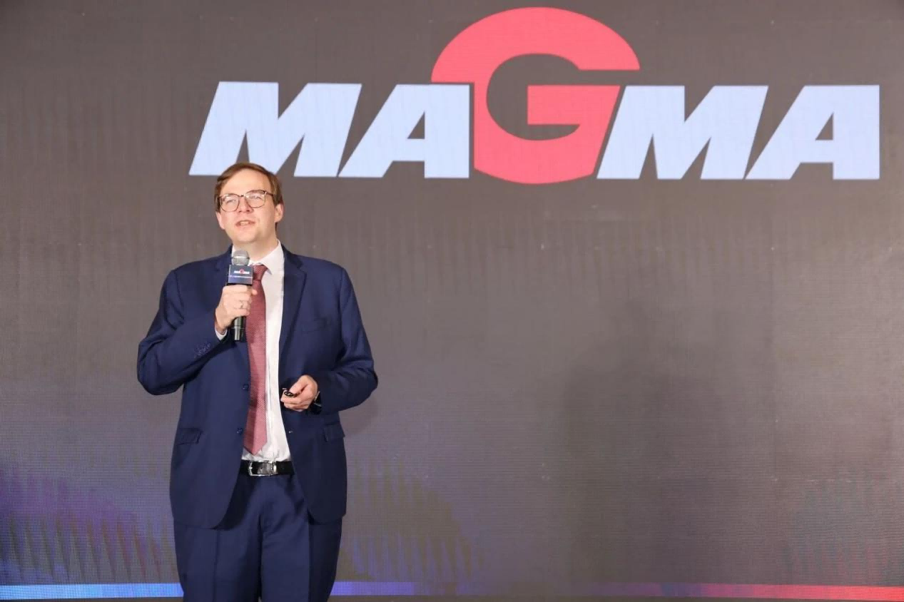 邁格碼大中華區總經理Moritz Weidt博士 致辭 邁格碼大中華區總經理Moritz Weidt博士 致辭